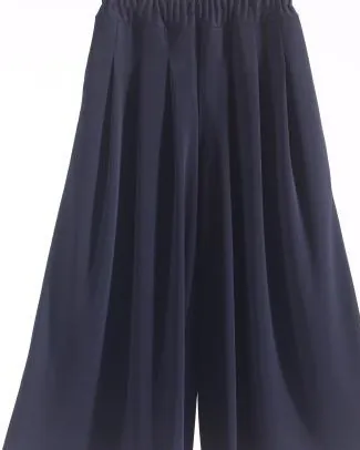 남색 데일리 치마바지