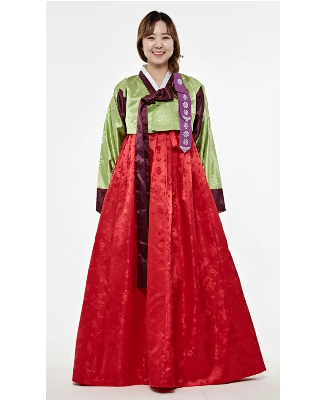 연두 저고리와 홍치마